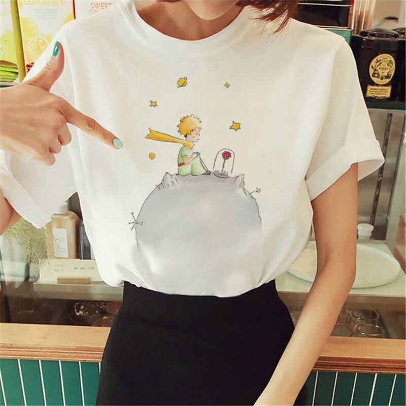 Damski t-shirt z motywem Małego Księcia