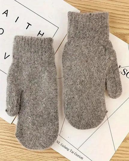 Rękawiczki damskie dwupalczaste