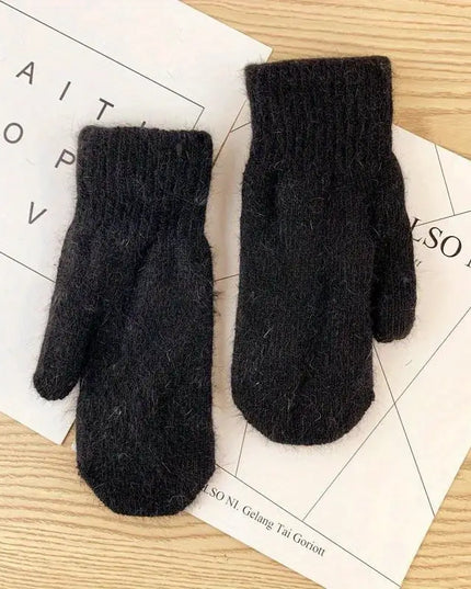 Rękawiczki damskie dwupalczaste