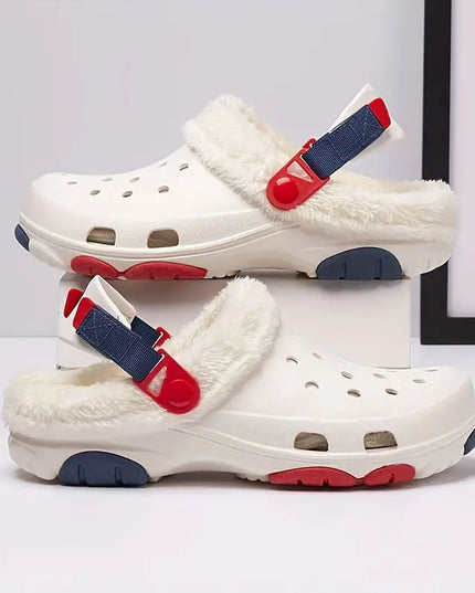 Klapki z puszystym wypełnieniem