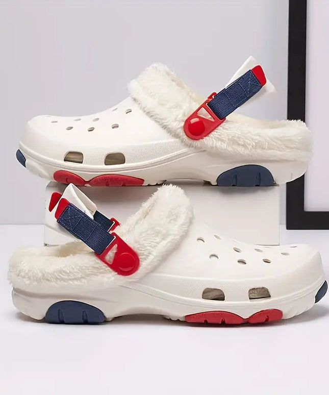 Klapki z puszystym wypełnieniem