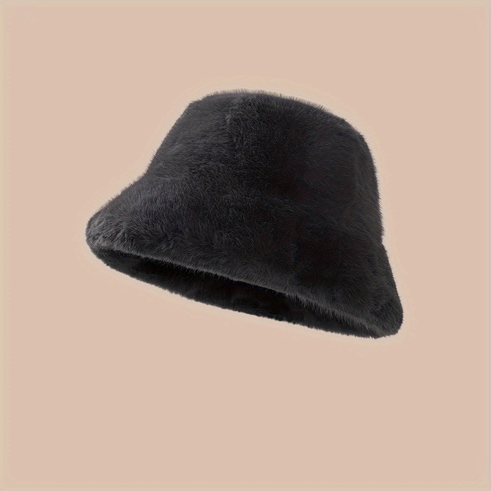Czapka futrzana typu bucket