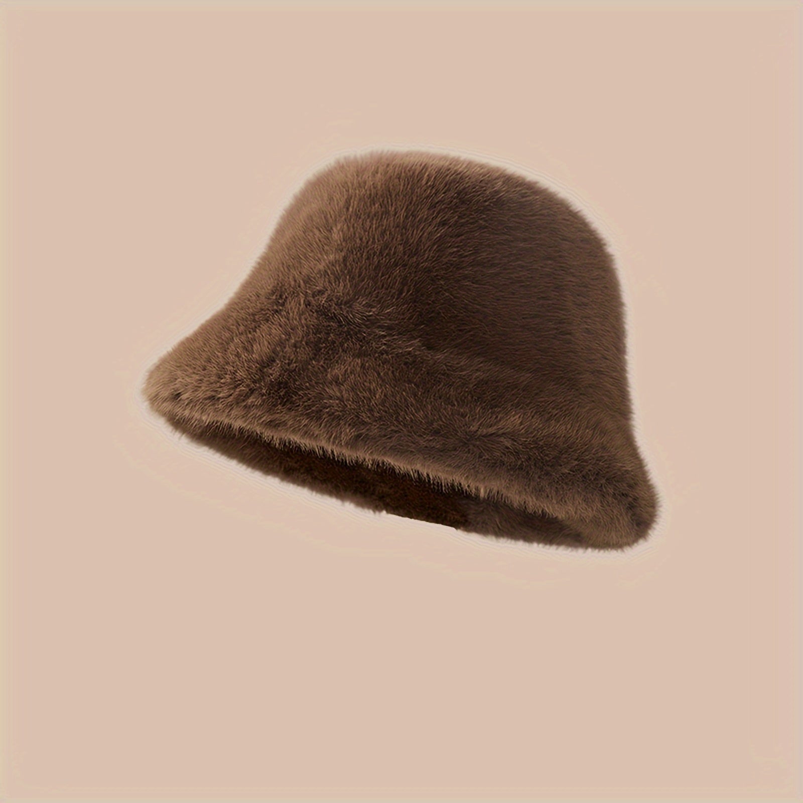 Czapka futrzana typu bucket