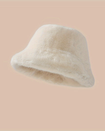 Czapka futrzana typu bucket