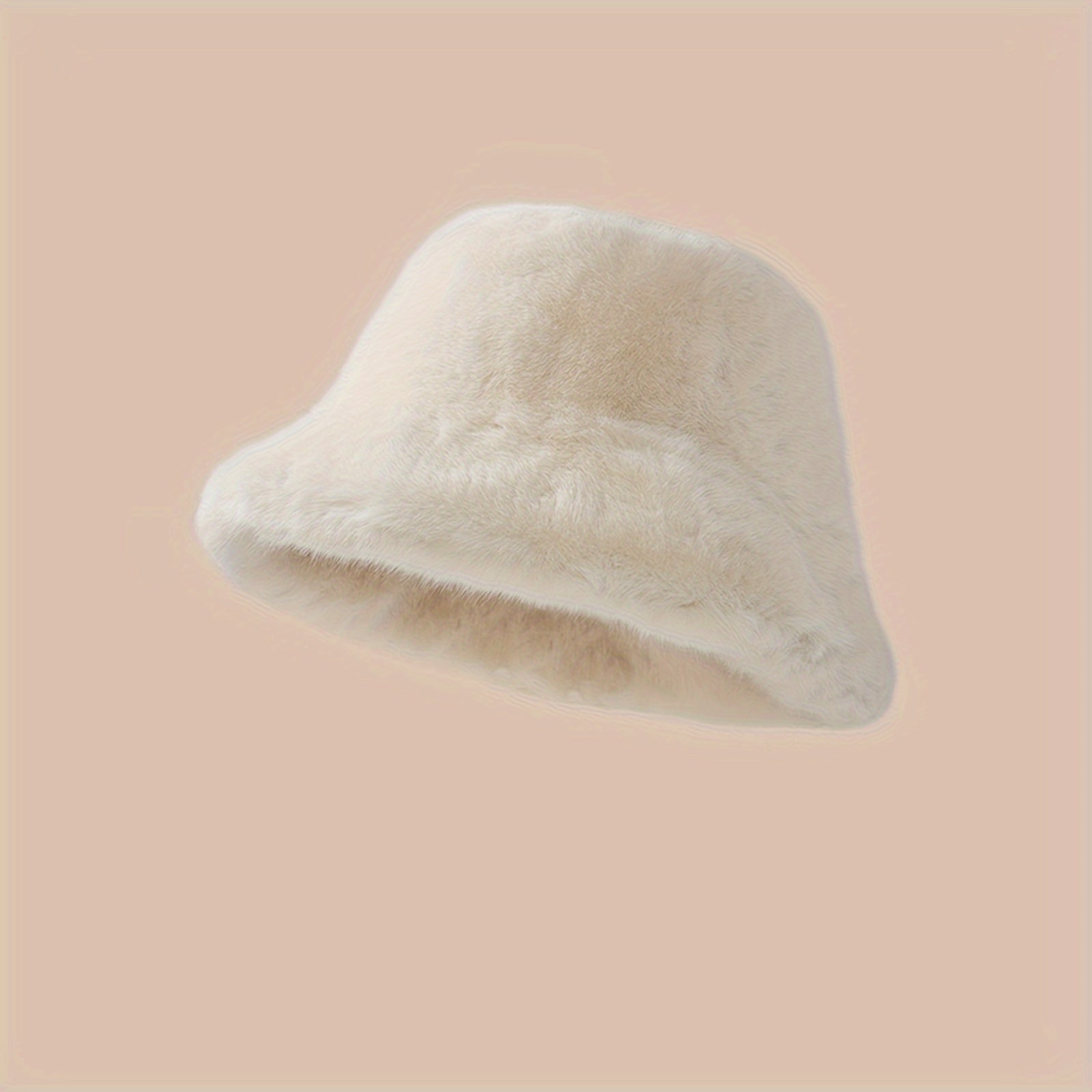 Czapka futrzana typu bucket