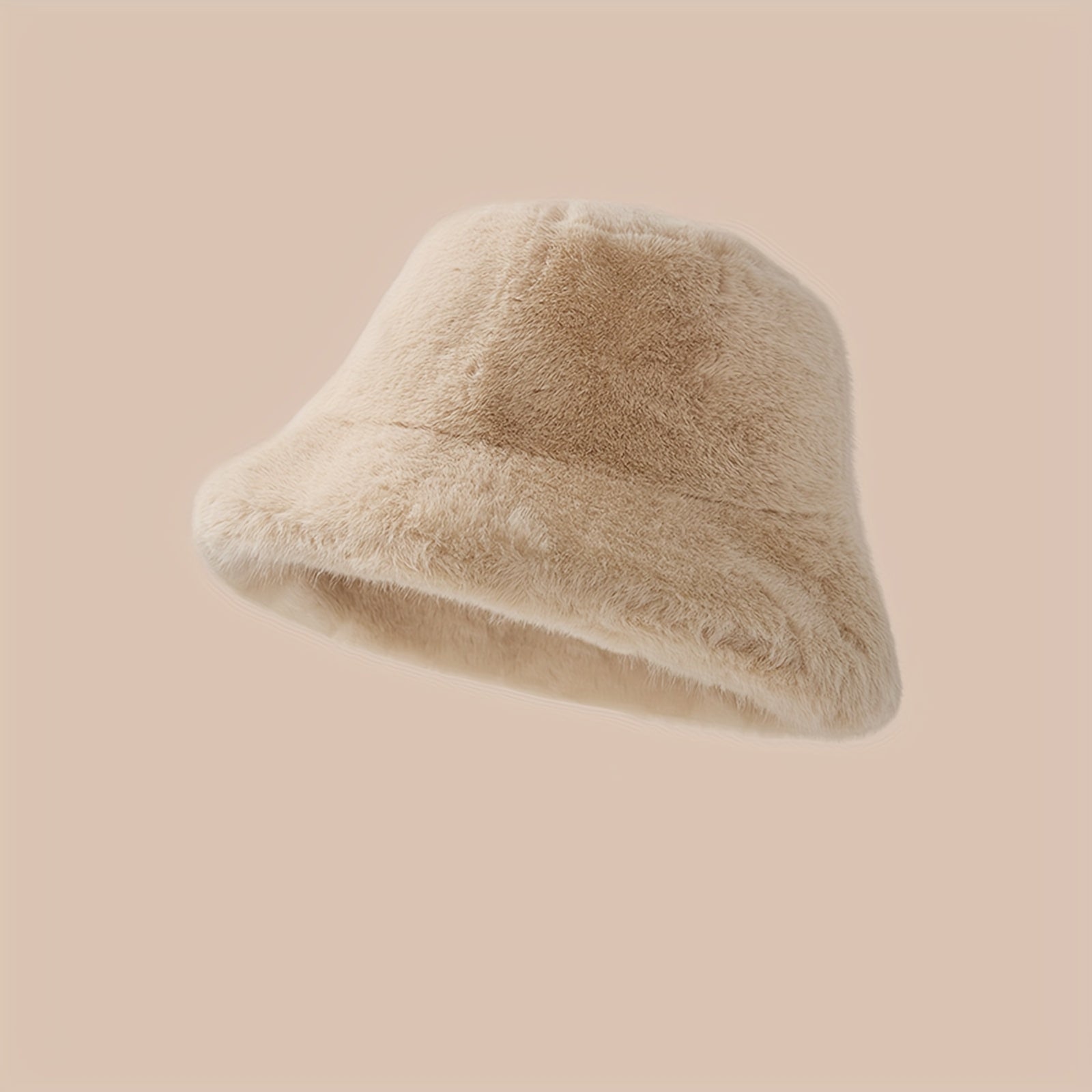 Czapka futrzana typu bucket