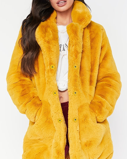 Damskie sztuczne futro