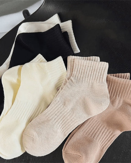Skarpetki damskie stopki w zestawie 5 par