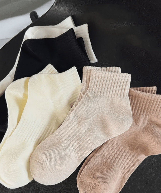 Skarpetki damskie stopki w zestawie 5 par