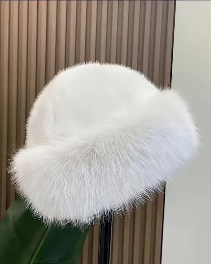 Damska czapka futrzana