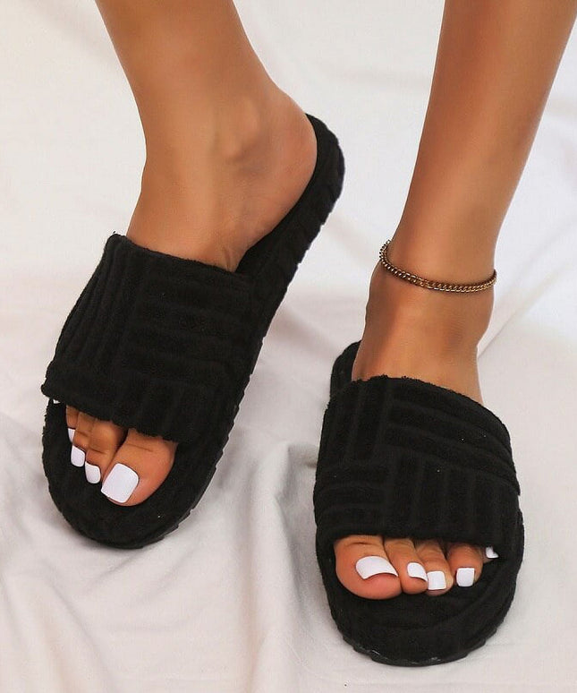 Klapki domowe damskie