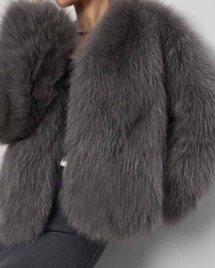 Damskie futro zimowe