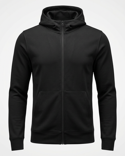Męska Bluza Zip Hoodie Rozpinana Premium