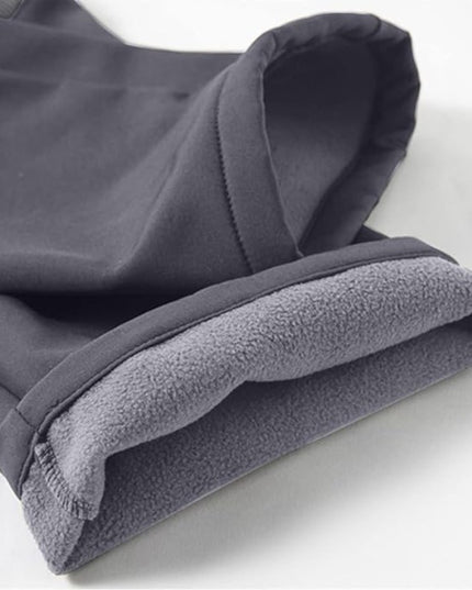 Sportowe dresy męskie oddychające z polarowym podszyciem