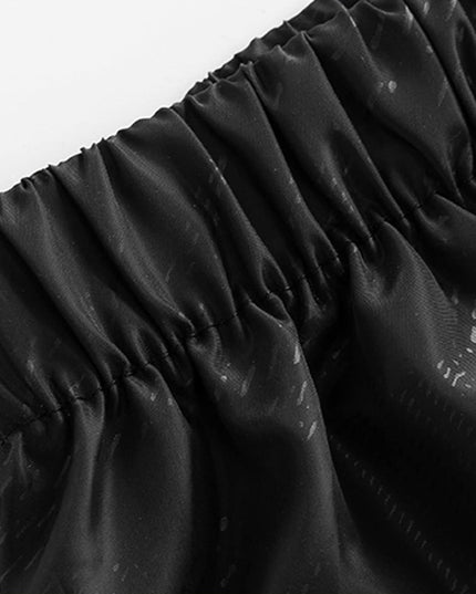 Sportowe dresy męskie wodoodporne z gumką w pasie