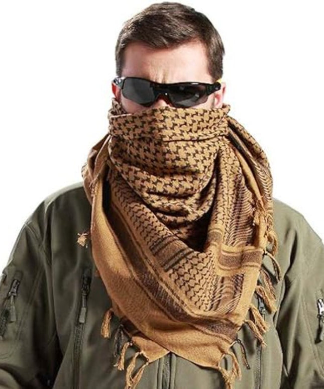 Szalik męski typu arafatka