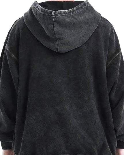 Męska bluza bawełniana z motywem sprania