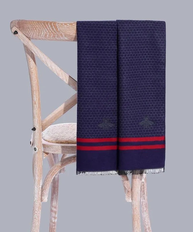 Szalik męski w eleganckie wzory