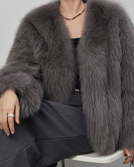 Damskie futro zimowe