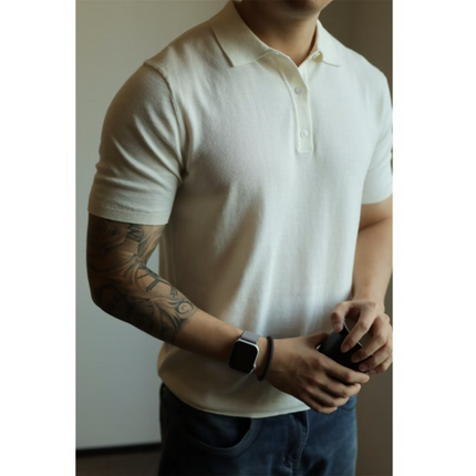 Modern essential męski koszulka polo koszula