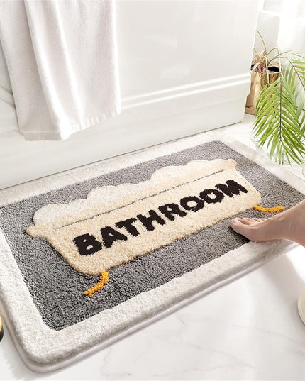 Mata łazienkowa miękka z motywem