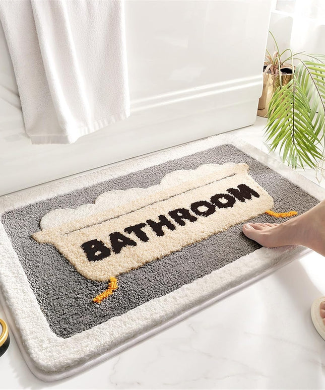 Mata łazienkowa miękka z motywem