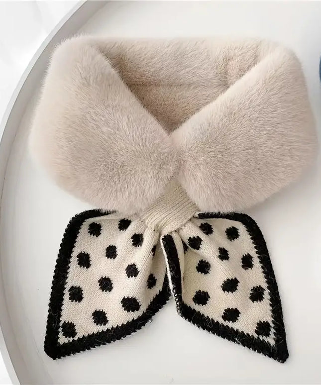 Szalik damski ocieplana apaszka