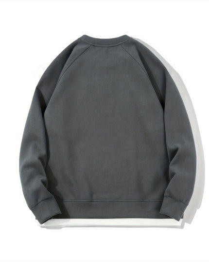 Męska bluza crewneck z bawełną