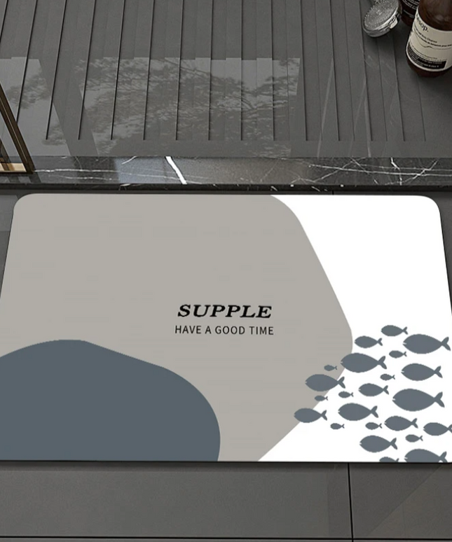 Mata łazienkowa szybkoschnąca