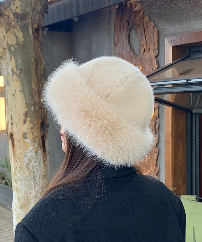 Damska czapka futrzana