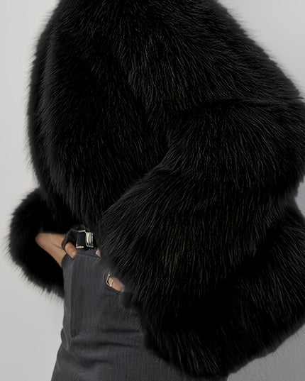 Damskie futro zimowe