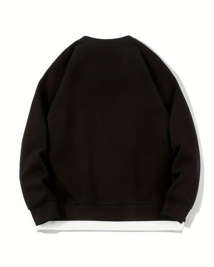 Męska bluza crewneck z bawełną