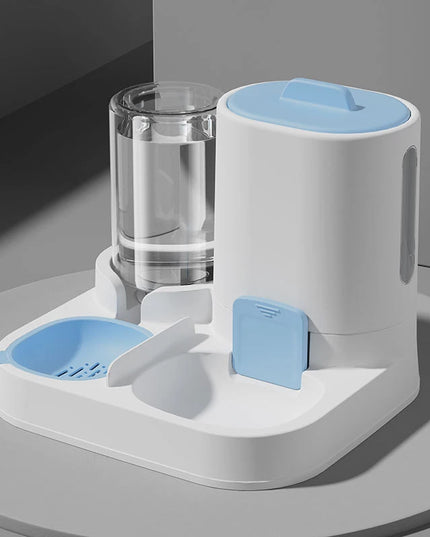 Automatyczny dozownik dla psa na karmę i wodę