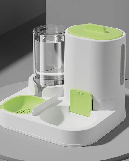 Automatyczny dozownik dla psa na karmę i wodę