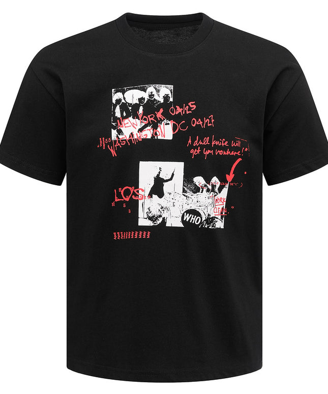 Ciężki bawełniany T-shirt 270g unisex