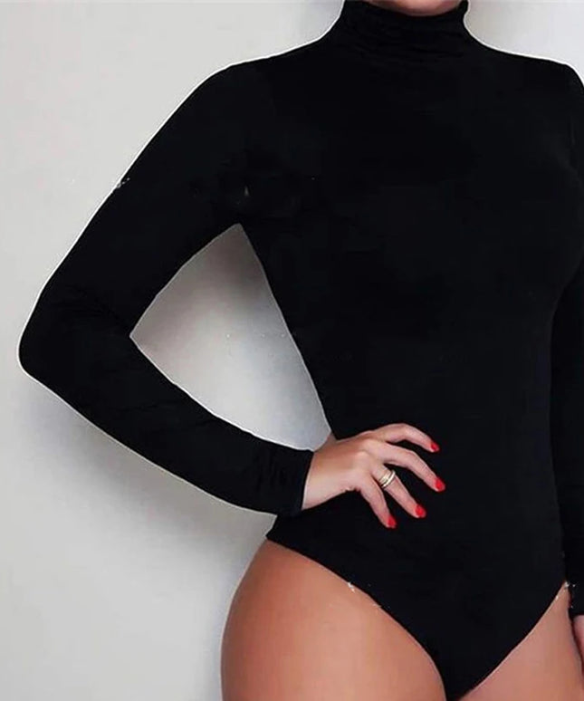 Body damskie z kołnierzykiem typu golf