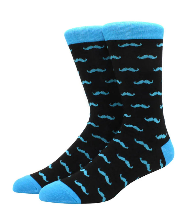 Skarpetki męskie długie wzorzyste