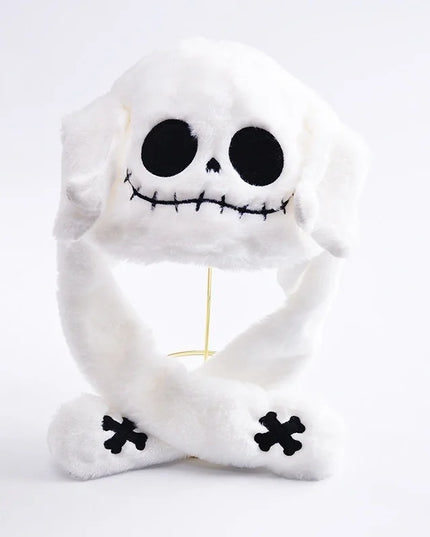 Czapka unisex długa z ruszającymi uszami