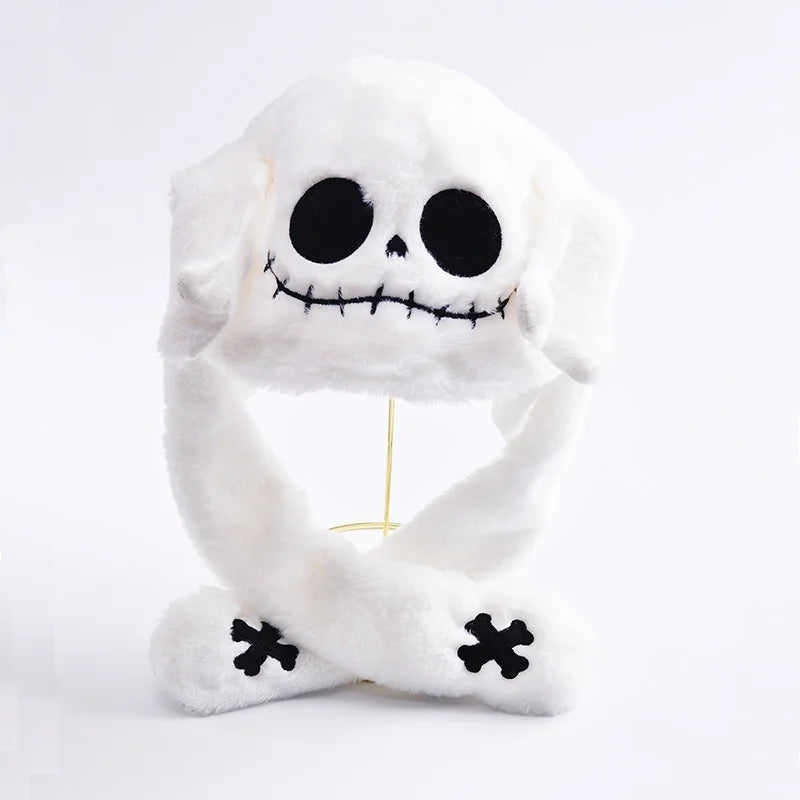 Czapka unisex długa z ruszającymi uszami