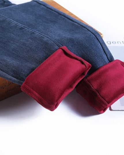 Damskie spodnie zimowe obcisłe rurki