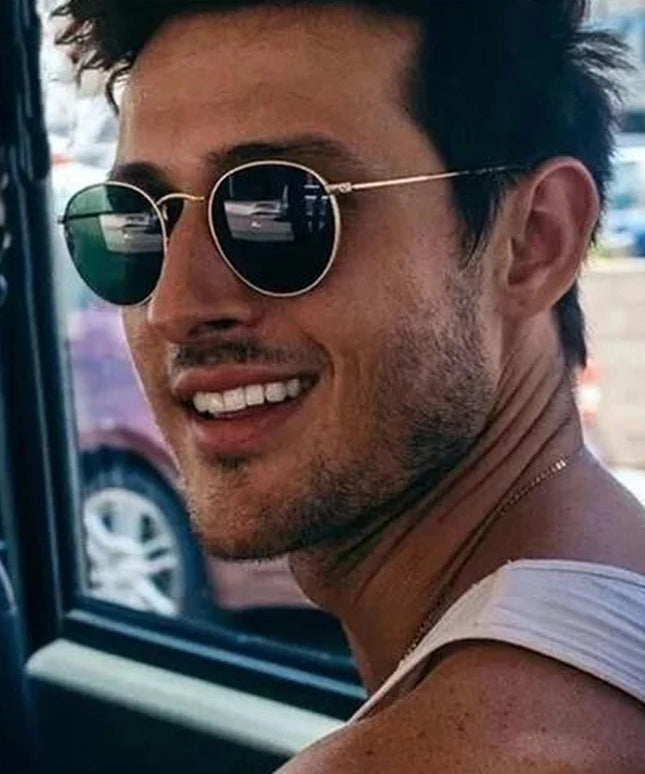 Męskie okulary przeciwsłoneczne lenonki