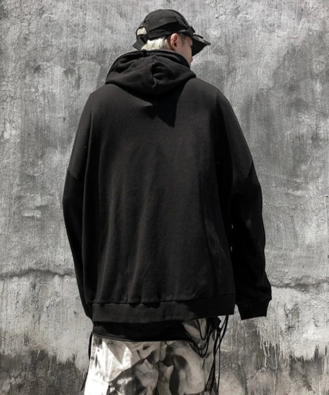 Męska bluza oversize rozpinana