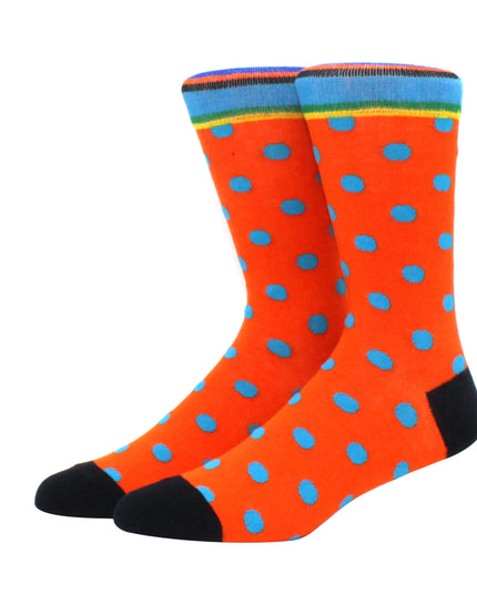 Skarpetki męskie długie wzorzyste