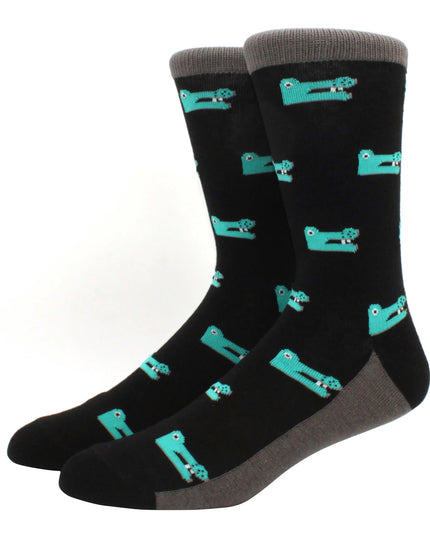 Skarpetki męskie za kostkę we wzory