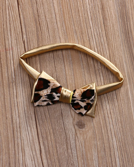 Dwuczęściowy strój bikini dla niemowląt na jedno ramię w zestawie z opaską