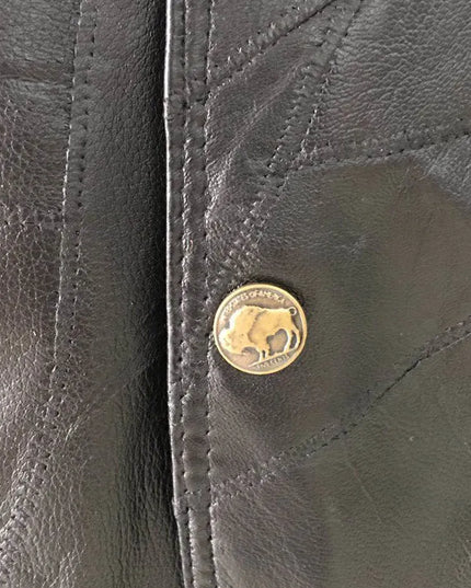 Kamizelka męska skórzana