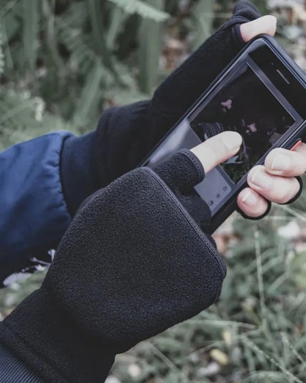 Rękawiczki unisex z nakładką na palce