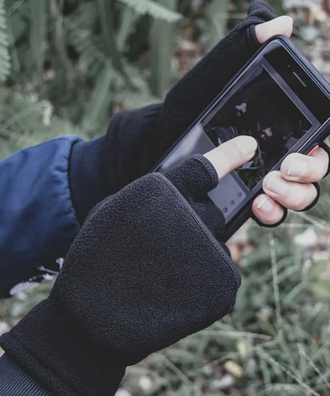 Rękawiczki unisex z nakładką na palce