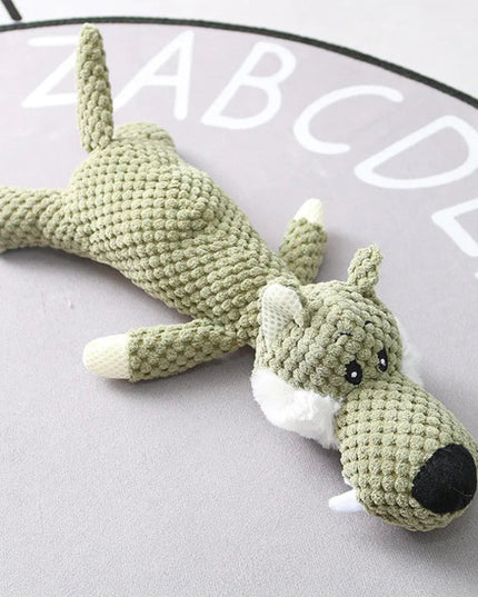 Pluszowa zabawka dla psa – miękka maskotka do żucia i aportowania dla szczeniaka