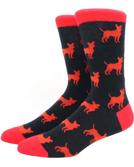 Skarpetki męskie za kostkę we wzory